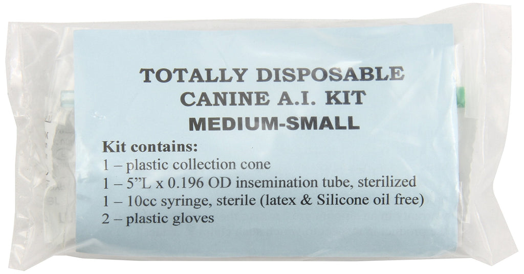 [Australia] - Henke, Sass, Wolf Disposable Canine Artificial Insemination Kits, Small/Medium 