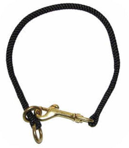[Australia] - REDLINE K-9 Nylon Dominant Dog Choke Collar 18 inch Black 