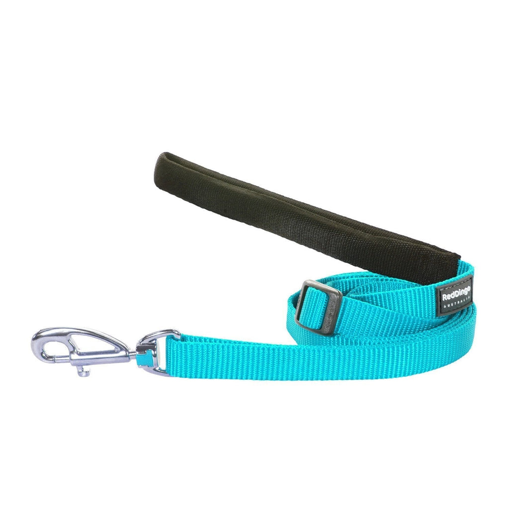 [Australia] - Red Dingo Pet Leash 15mm Classic Turquoise 