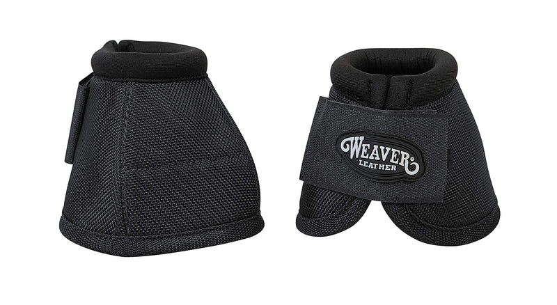 Weaver Leather No-Turn Bell Boots Small Black - PawsPlanet Australia