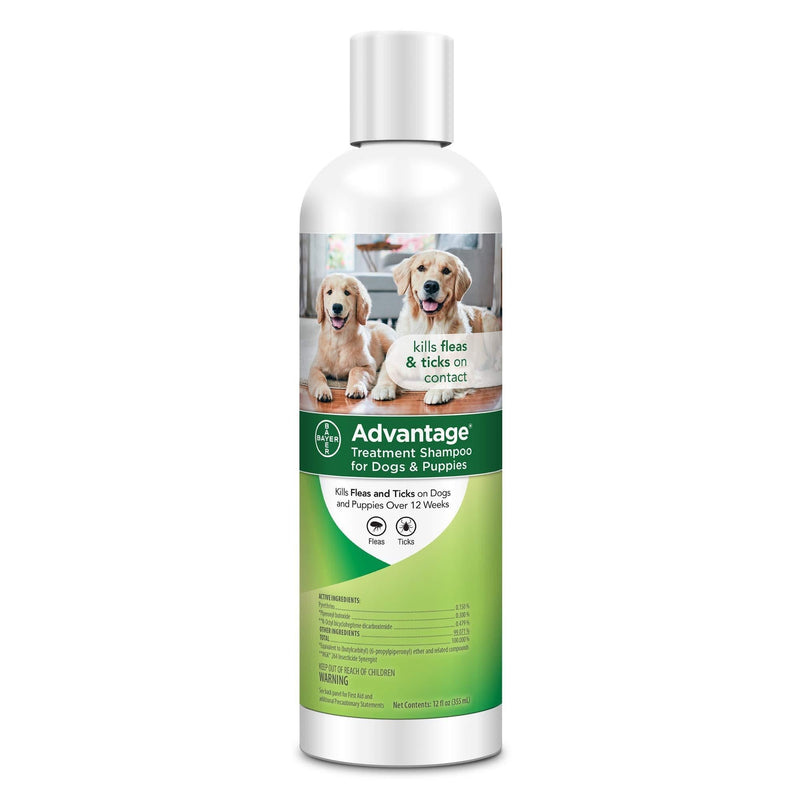 Advantage Shampoo 12 ounce Dogs and Puppies - PawsPlanet Australia