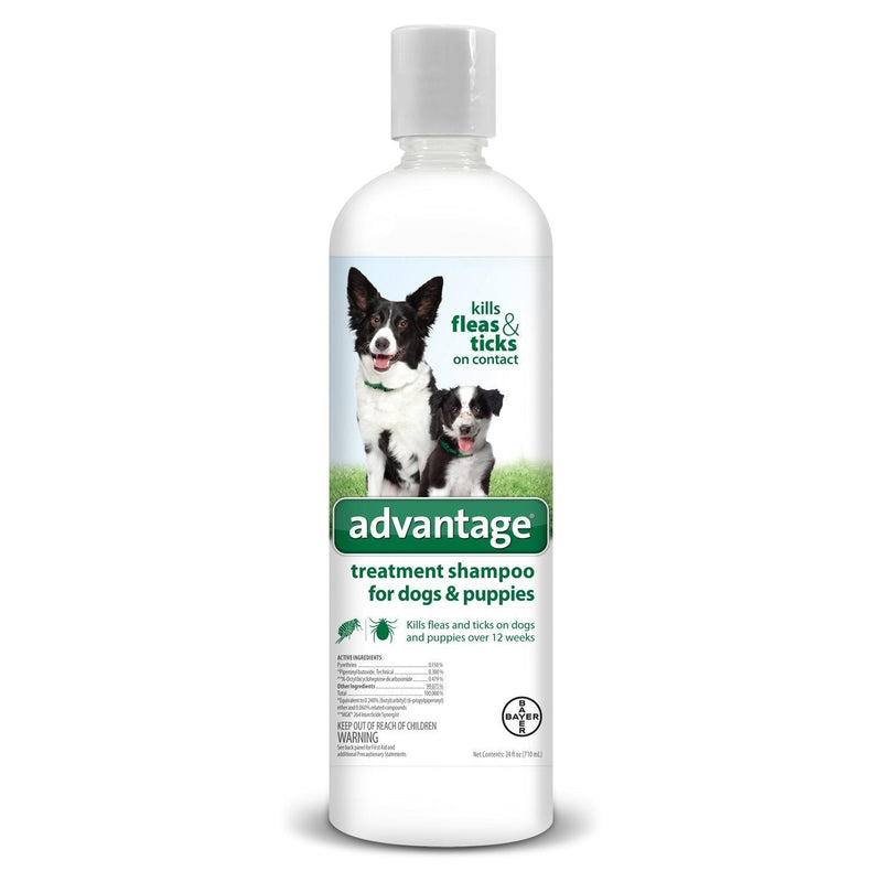 [Australia] - Advantage Shampoo Flea and Tick Treatment 24 Ounce Dogs and Puppies 