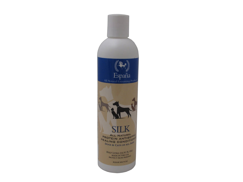 [Australia] - Espana Silk ESP2100DC Specially Formulated Silk Protein Antiseptic Conditioner for Dogs and Cats .5L-16.91 Ounce Dog and Cat 