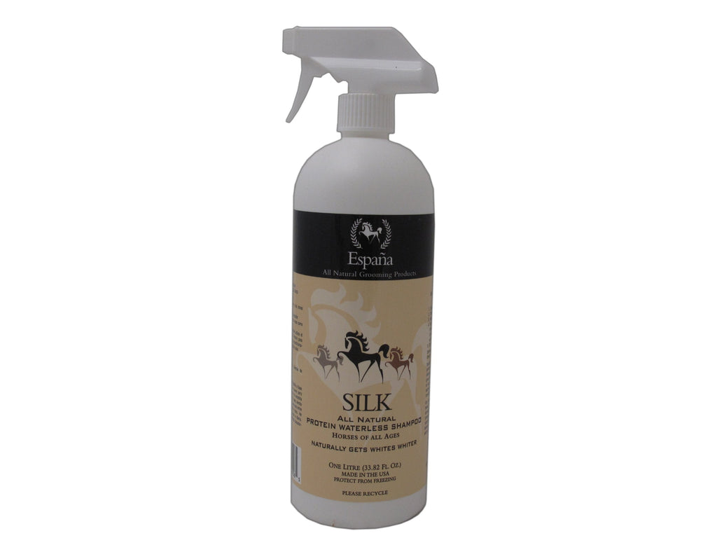 [Australia] - Espana Silk ESP0200E Specially Formulated Silk Protein Waterless Shampoo for Horses 1L-33.82 Ounce Horse 