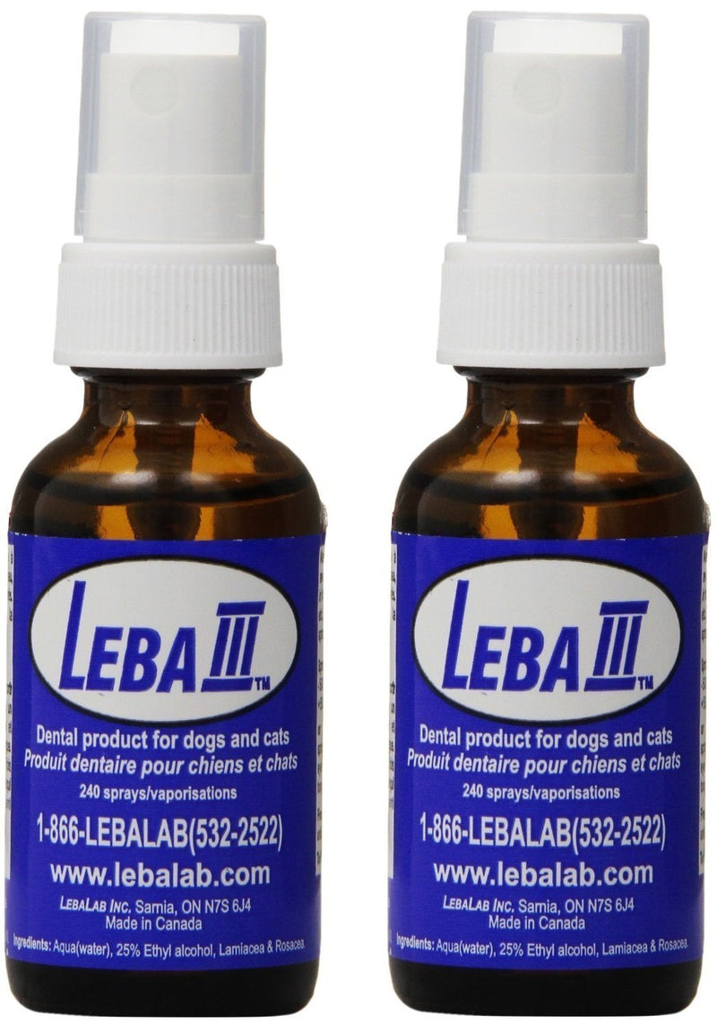 Leba III Pet Dental Spray - PawsPlanet Australia