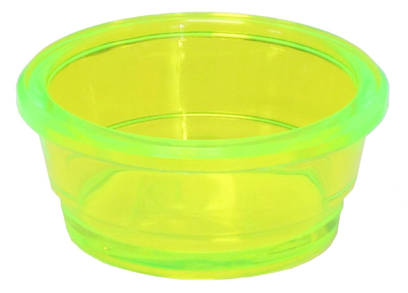 [Australia] - YML Transparent Small Animal Dish Bowl, 3.5 by 1.5-Inch 