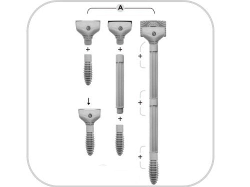 [Australia] - ISTA Smart Fish Tank (Aquarium) Maintainer/Algae Cleaning tool kit (Scraper, Scrubber and Rubber Scraper) by Bosvision 