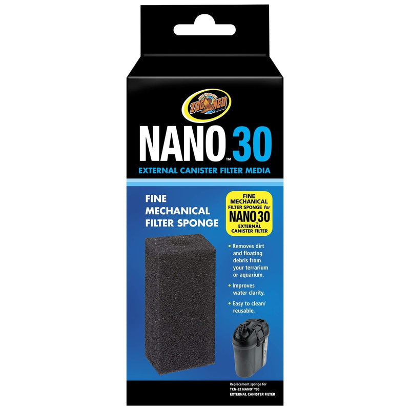 [Australia] - Zoo Med Nano 30 Mechanical Sponge 3.125 IN 