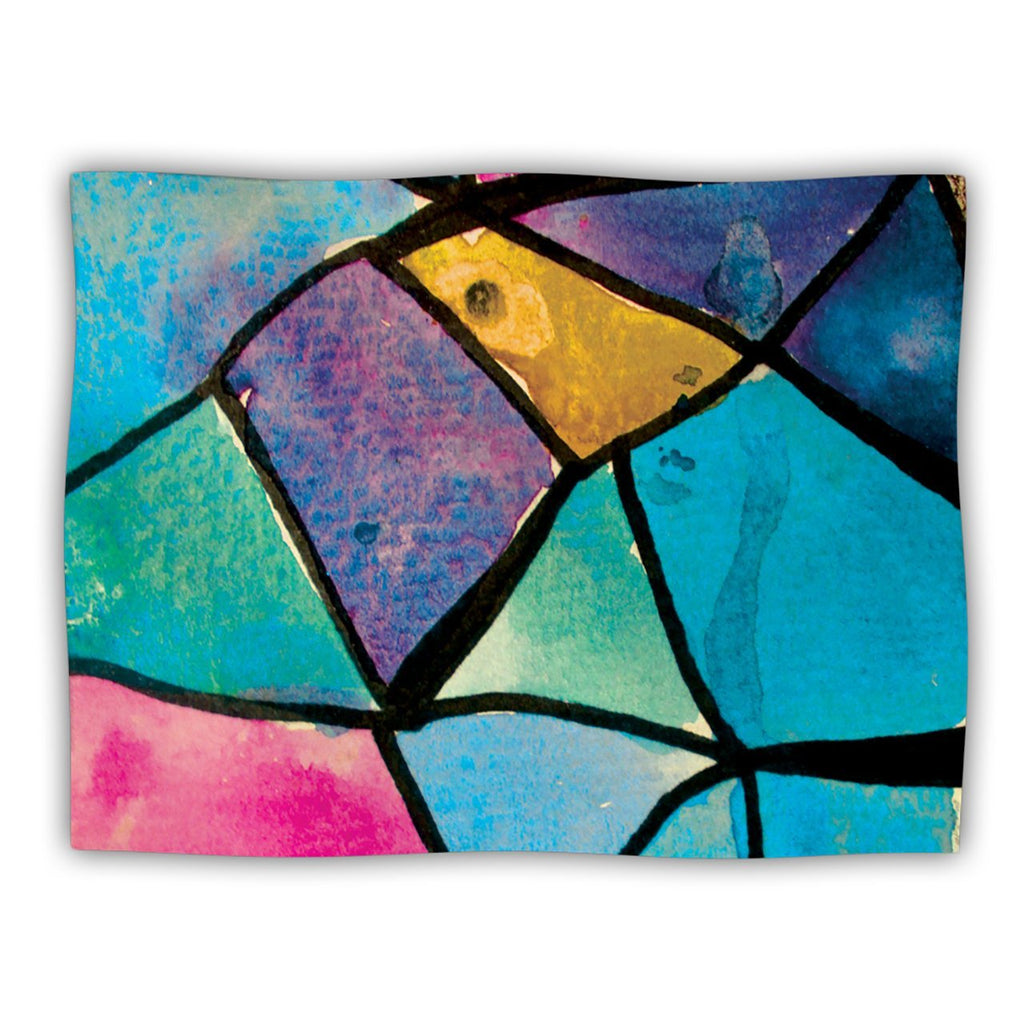 [Australia] - KESS InHouse Theresa Giolzetti Stain Glass 2" Pet Blanket, 60 by 50-Inch 