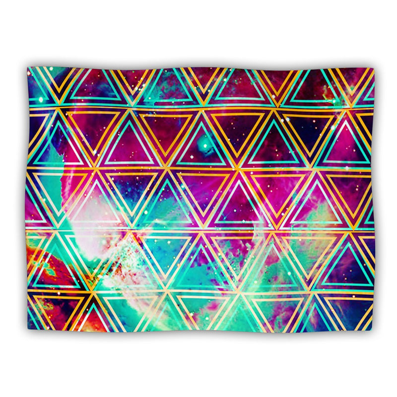 [Australia] - Kess InHouse Alveron "Neon Geo Galaxy" Map Pet Blanket, 40 by 30-Inch 