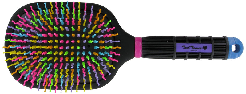 Tail Tamers 1000RB Rainbow Paddle Mane and Tail Brush for Horses - PawsPlanet Australia