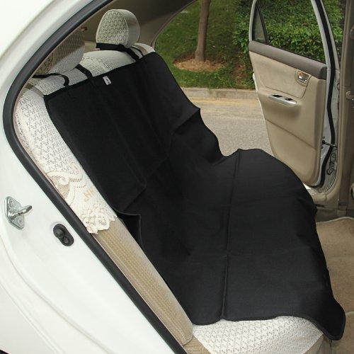 [Australia] - Winipet Pet Mat Seat Cover for Car, Easy to Install and Remove (Black, With Side Protection) 