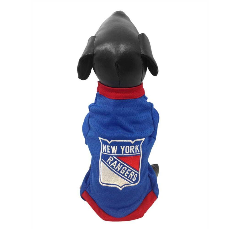 [Australia] - All Star Dogs NHL New York Rangers Athletic Mesh Dog Jersey, Medium, Royal 