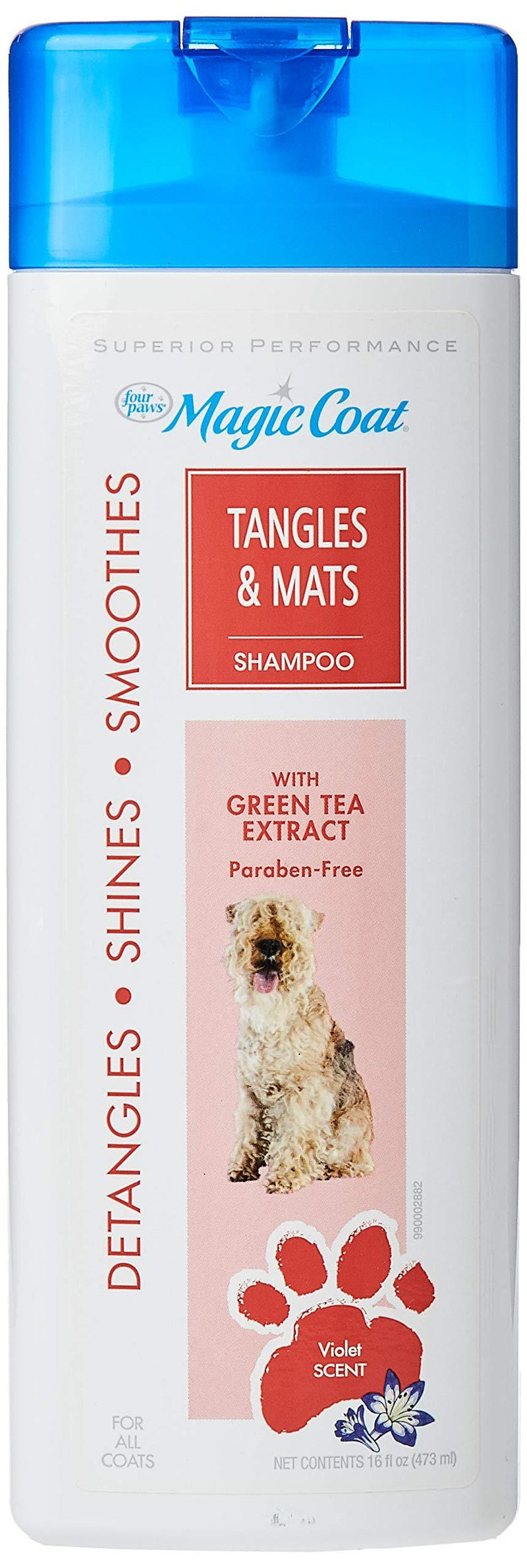 [Australia] - Four Paws Magic Coat Tangles & Mats Dog Shampoo 16 Ounce 