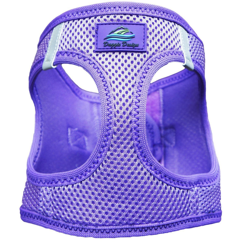 [Australia] - CHOKE FREE REFLECTIVE STEP IN ULTRA HARNESS - PURPLE - ALL SIZES - AMERICAN RIVER (XXS) by Doggie Design 