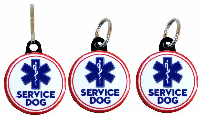 [Australia] - Buttonsmith Service Dog Tag Set 