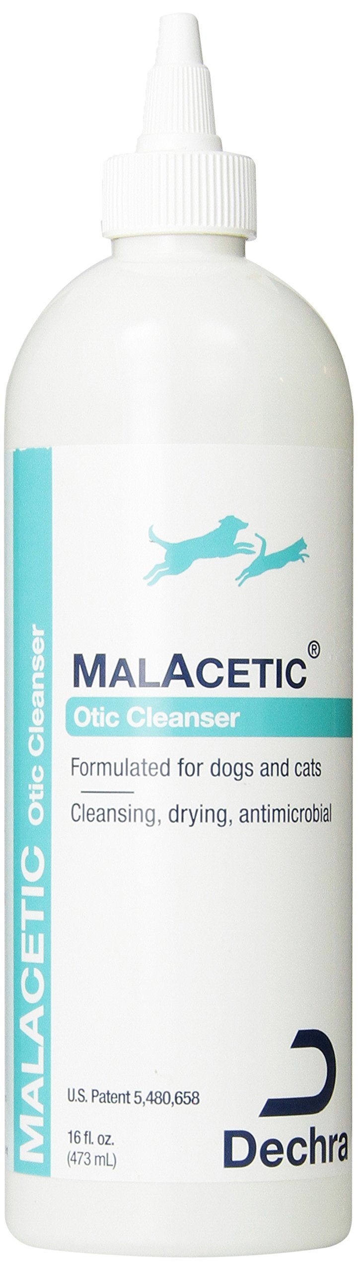 Dechra MalAcetic Otic Pet Ear Cleanser 16 oz - PawsPlanet Australia