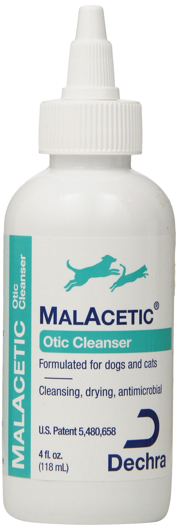 Dechra MalAcetic Otic Pet Ear Cleanser 4 oz - PawsPlanet Australia