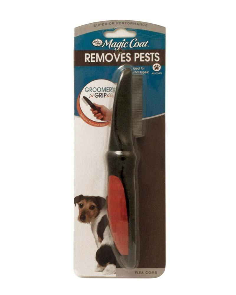 Four Paws Magic Coat Professional Series Flea Catcher Dog Flea Comb - PawsPlanet Australia