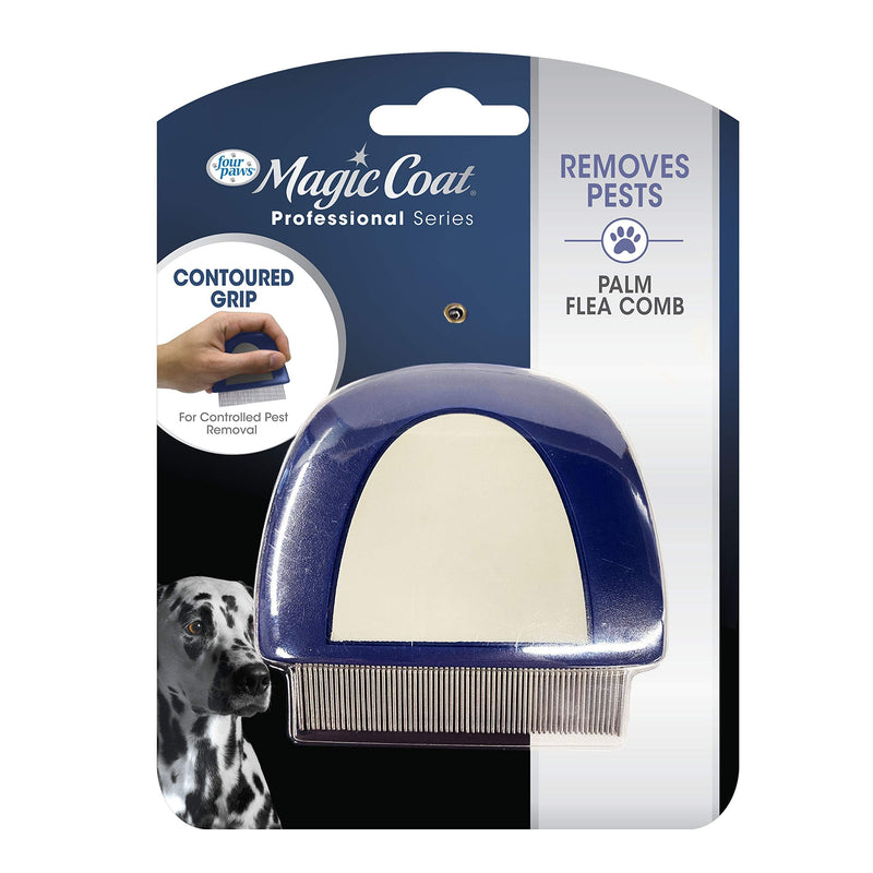 Magic Coat Professional Series Palm Flea Comb for Dogs - PawsPlanet Australia