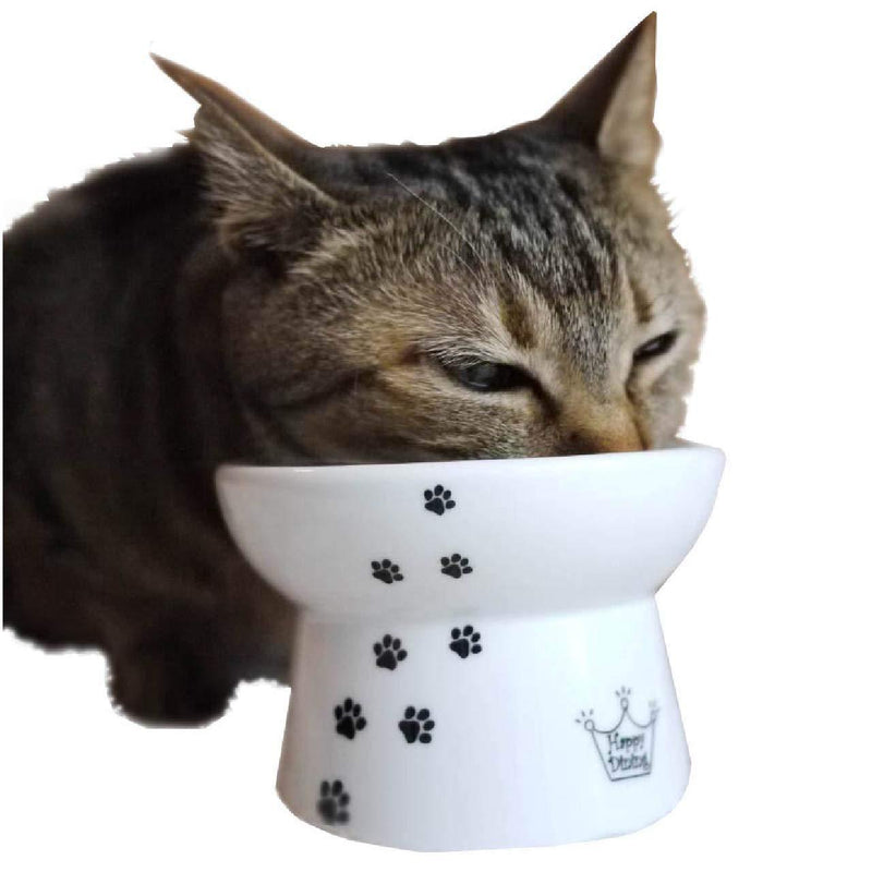 [Australia] - Necoichi Raised Cat Food Bowl, Cat, 0.294999999999998 kg 