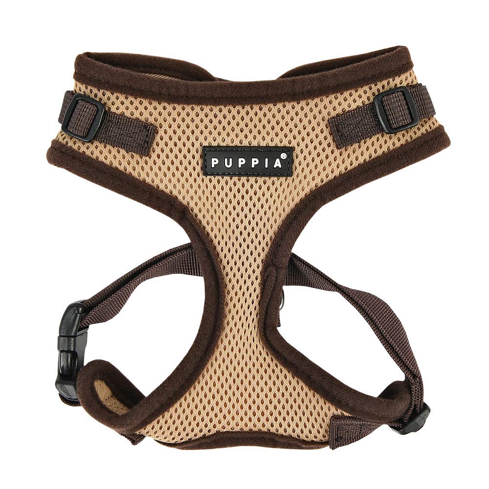 Puppia RiteFit Harness Small Beige - PawsPlanet Australia