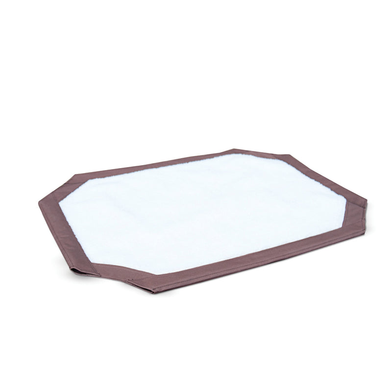 [Australia] - K&H Pet Products Self-Warming Pet Cot Replacement Cover Large Chocolate/Fleece 30" x 42" (Cot Sold Separately) 