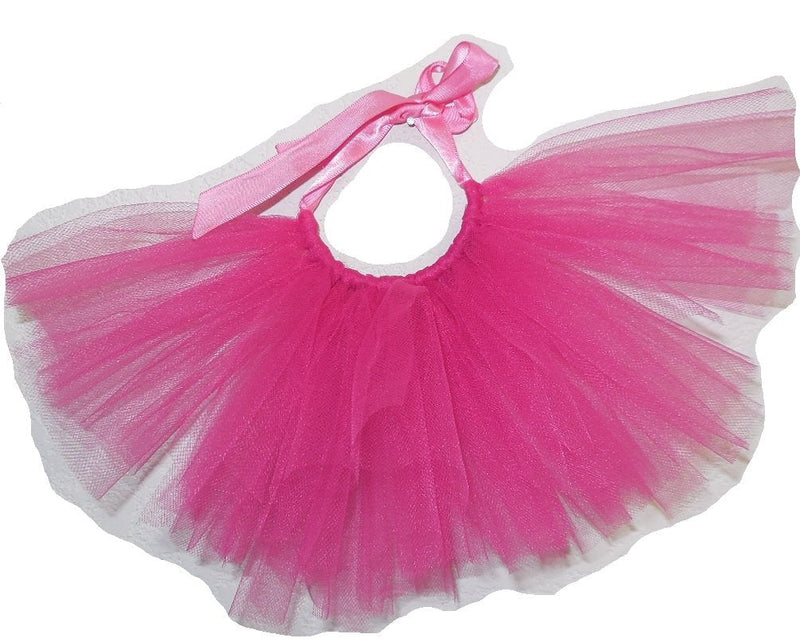 Pawpatu Handcrafted in USA Hotpink Tulle Tutu for Dogs XS - PawsPlanet Australia