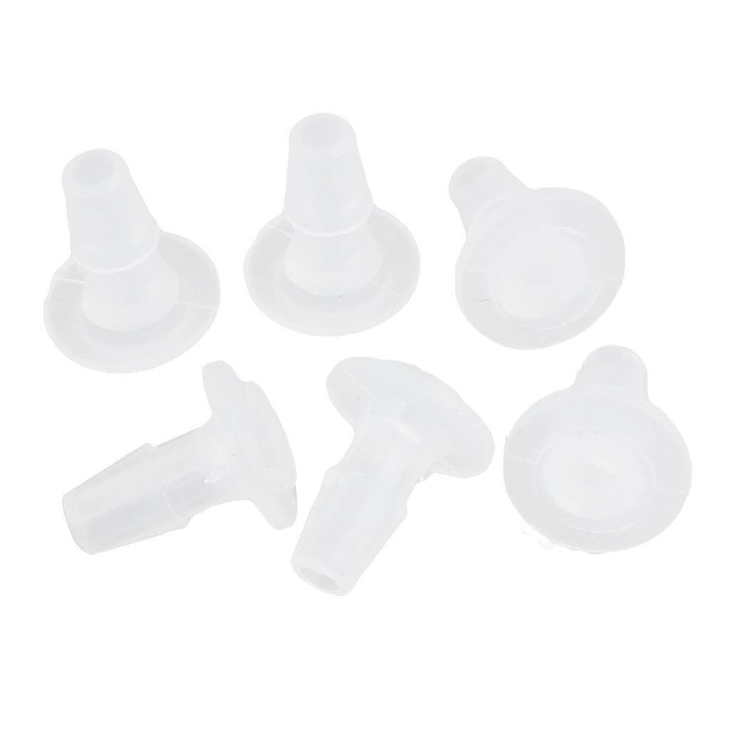 [Australia] - uxcell Plastic Barb Fitting End Plug Inserts Bung Stopper 10mm Diameter 6 Pcs 