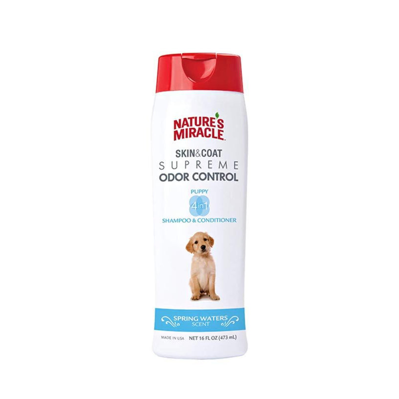 Nature’s Miracle Puppy Shampoo 16 Ounce Spring Water - PawsPlanet Australia