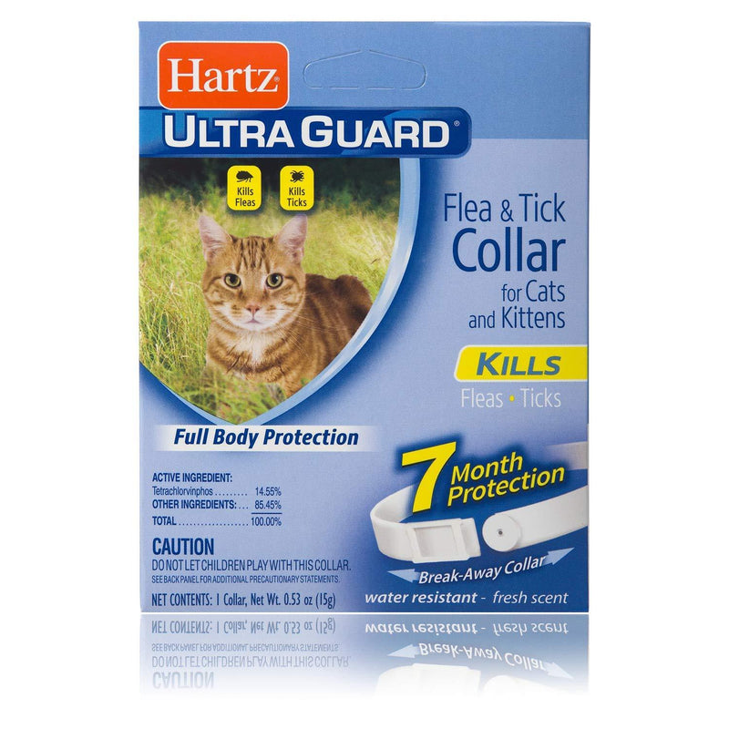 [Australia] - Hartz UltraGuard Flea & Tick Cat and Kitten Collar, White 1 ea 