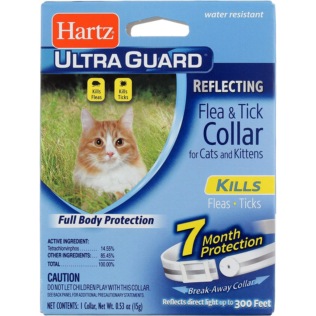 Hartz Ultra Guard Reflecting Flea & Tick Cat Collar 1 Each (Pack of 12) - PawsPlanet Australia