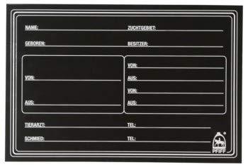 PFIFF Stall Abstammungs Board - PawsPlanet Australia