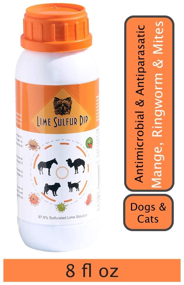 Vetoquinol Lime Sulfur Dip for Dogs and Cats, 4oz - PawsPlanet Australia