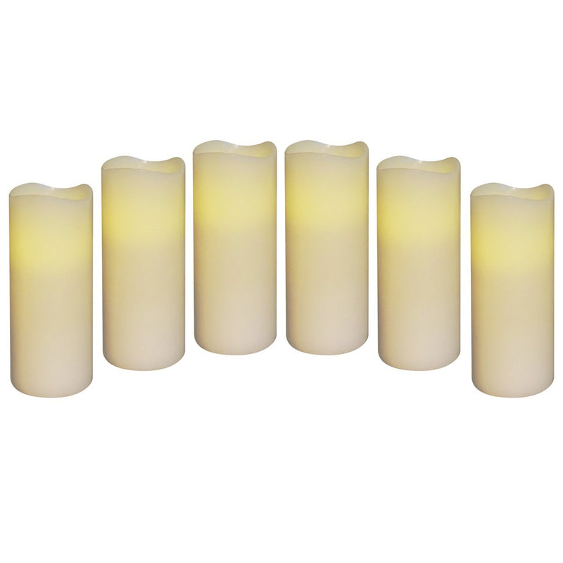 Brite Star 6 Count Battery Operated Flameless Candles, 4-Inch - PawsPlanet Australia