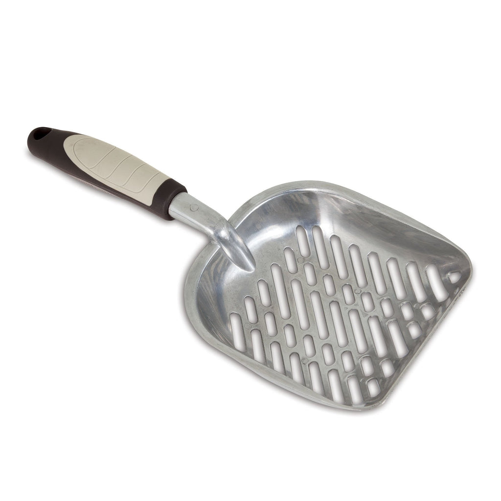 Petmate Metal Litter Scoop, Silver Standard - PawsPlanet Australia