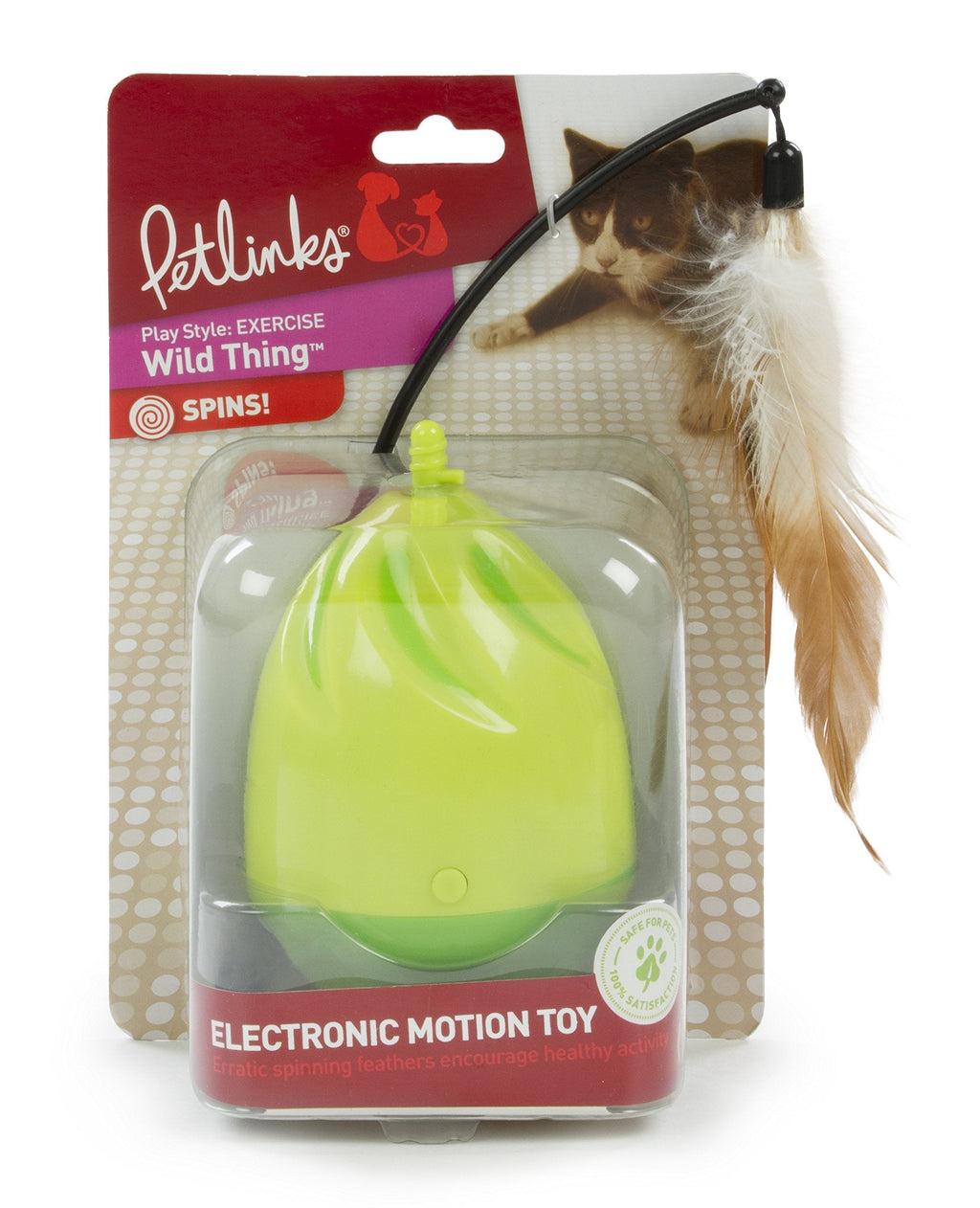 [Australia] - Petlinks Electronic Motion Cat Toys Wild Thing 