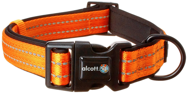 [Australia] - Alcott Adventure Pet Collar Large Neon Orange 