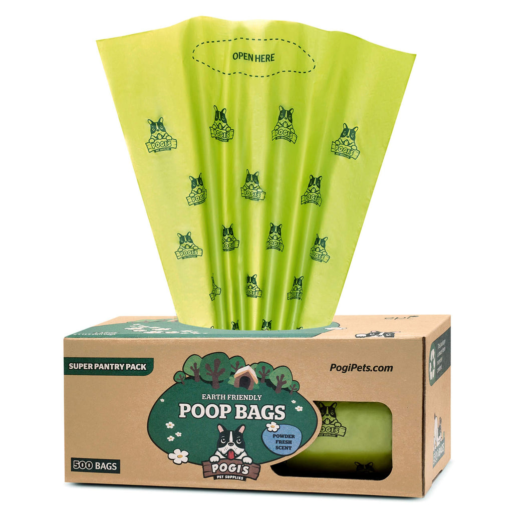 [Australia] - Pogi’s Poop Bags - 500 Grab & Go Dog Poop Bags - Leak-Proof, Earth-Friendly Poop Bags for Dogs 500 Bags Scented 