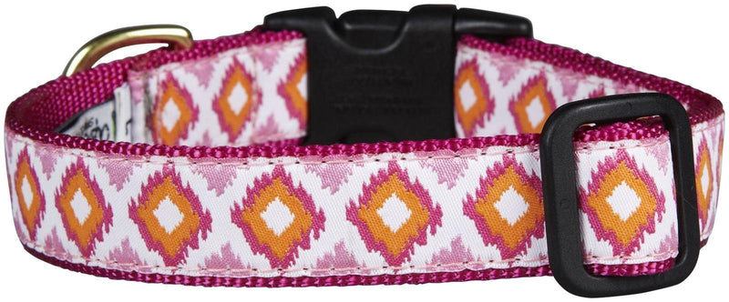 [Australia] - Up Country Pin C L Pink Crush Dog Collar Width 1 " M (12-18”); Wide 1” 