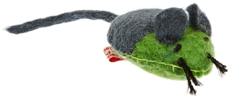 [Australia] - One Pet Planet Wooly Fun Stitched Mouse Toy 