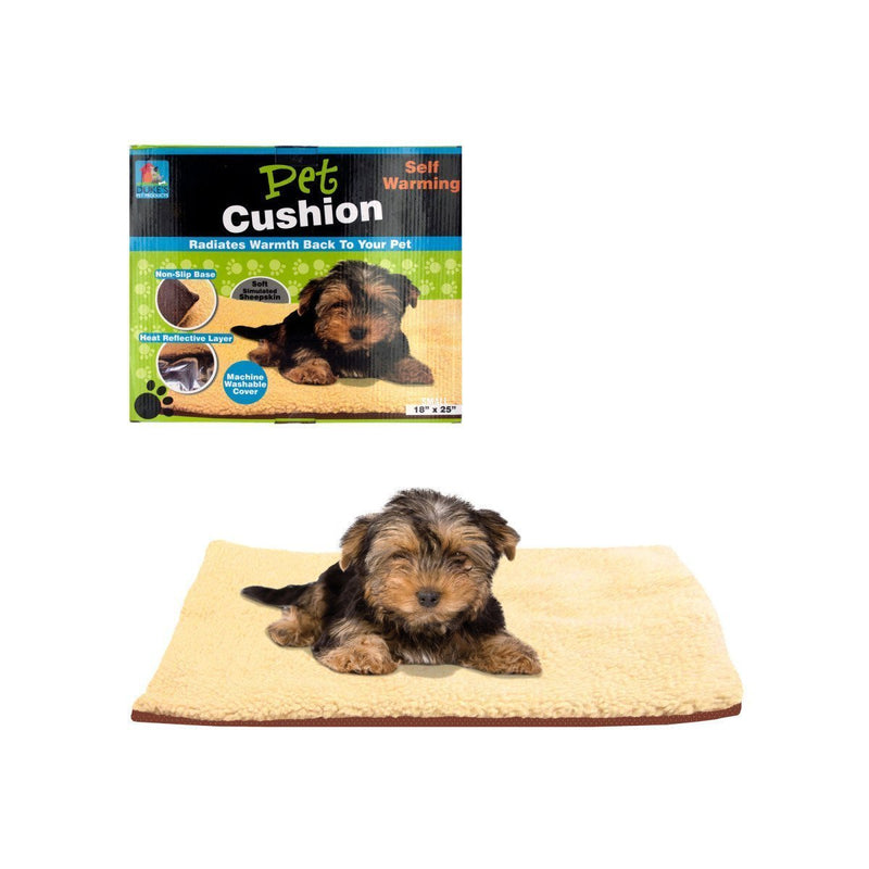[Australia] - Self Heating Pet Bed Small 18x25 with Non Slip Base. Keeps Your Pet Cozy and Comfortable by Dukes 