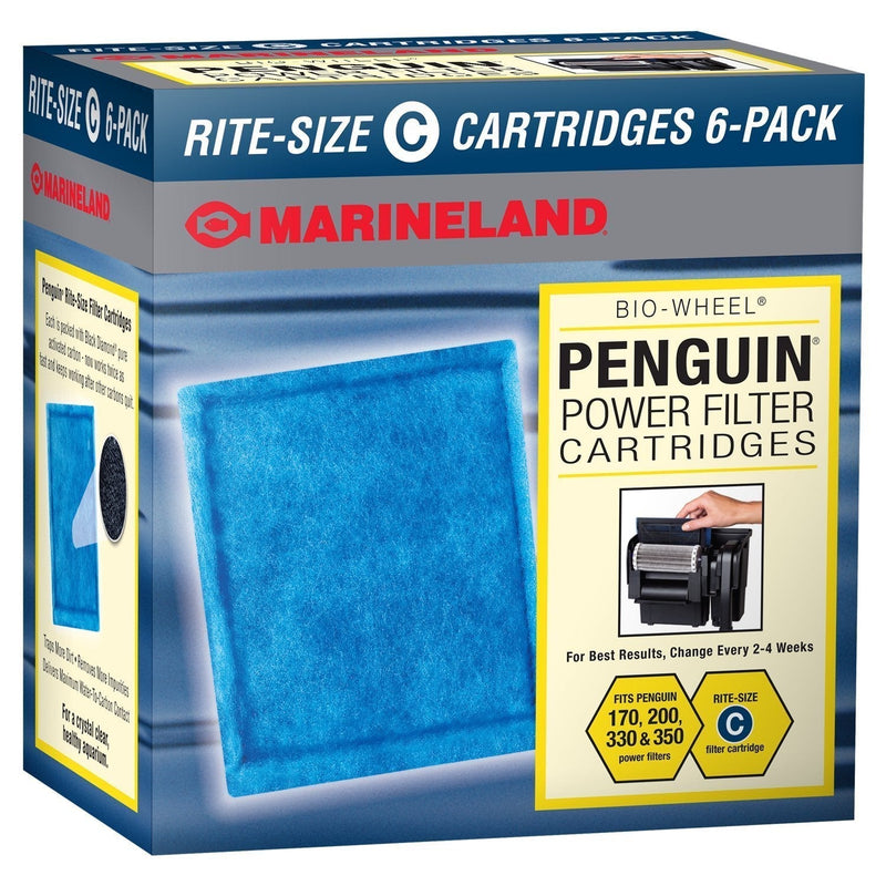 Marineland Rite-Size Cartridge Refills C,12 pack - PawsPlanet Australia