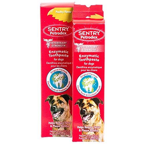 Petrodex Enzymatic Toothpaste Dog Poultry Flavor, 6.2-Ounce (Set of 2) by Sentry Petrodex - PawsPlanet Australia