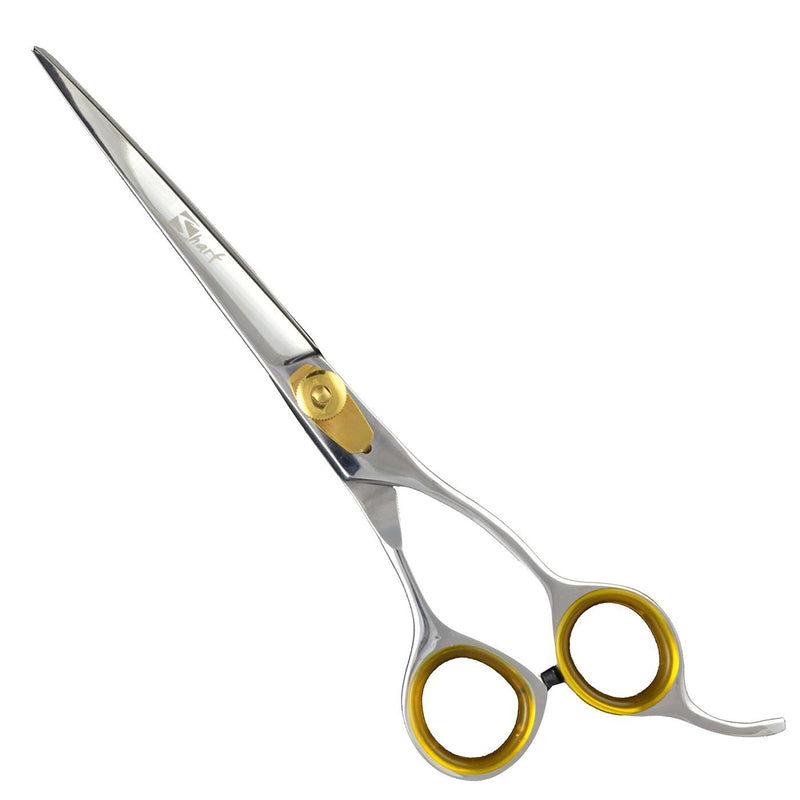 [Australia] - Sharf Dog Grooming Scissors, Gold Touch 8.5 Inch Straight Sharp Professional Pet Grooming Shear Use for Cat or Dog Grooming A Straight Scissor 