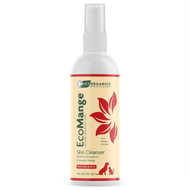 EcoMange Spray For Dogs & Cats - Natural mange skin conditioner for dogs and cats. Use to help soothe and cleanse itchy skin. Spray on and let dry. - PawsPlanet Australia