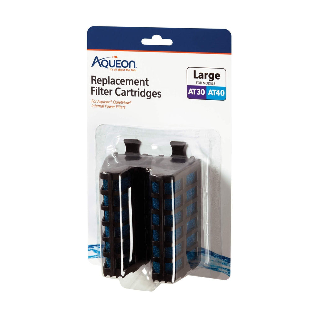 [Australia] - Aqueon Quiet Flow Internal Cartridge Media (2 Count) Large 