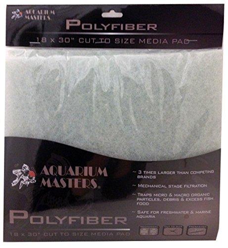 [Australia] - Professional Deluxe Extra Thick PolyFiber Pad, 18 Inch by 30 Inch for Fresh Water & Saltwater Aquariums, Aquaculture, Terrariums & Hydroponics! 
