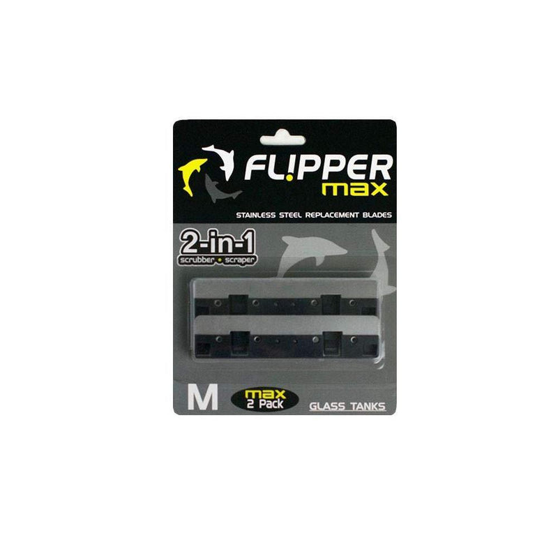 FL!PPER Flipper Max Stainless Steel Replacement Blades - for Glass Tank Only - PawsPlanet Australia