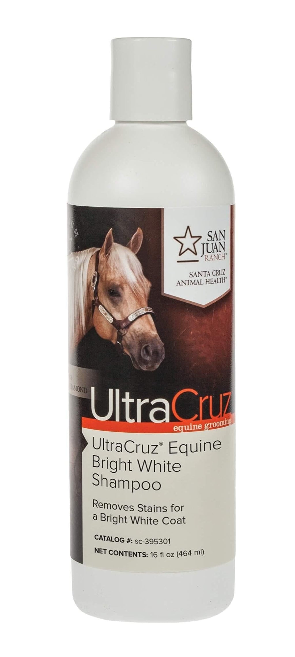 [Australia] - UltraCruz Equine Bright White Horse Shampoo, 16 oz 